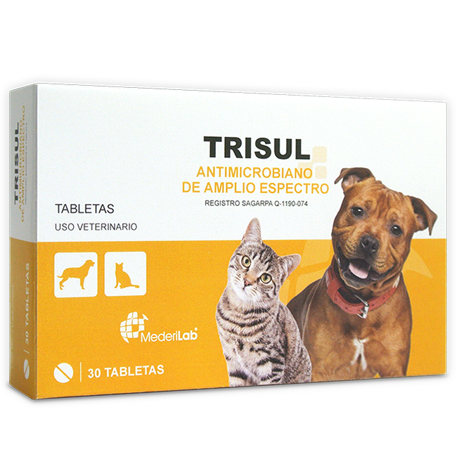Trisul Antimicrobiano 30 Tabletas - MederiLab Trisul Antimicrobiano 30 Tabletas - MederiLab